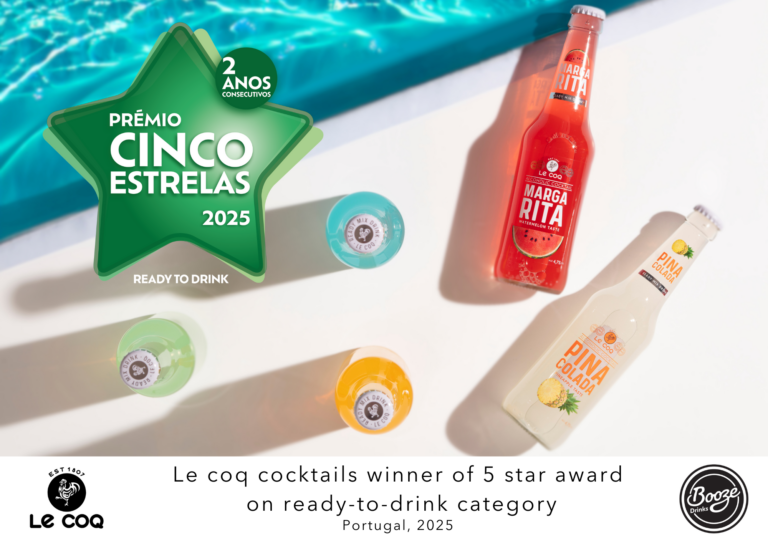 Le Coq Cocktails Make Waves in Portugal and Receive a Prestigious Quality Label